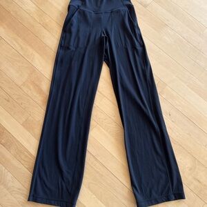 lululemon athletica Black Wide-Leg Pants